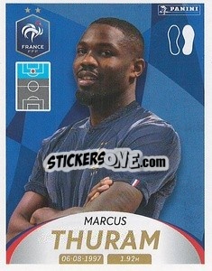 Sticker Marcus Thuram - Deutschland 2024 & die Bestern aus Europa
 n. 209 - Panini