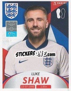 Sticker Luke Shaw - Deutschland 2024 & die Bestern aus Europa
 n. 217 - Panini