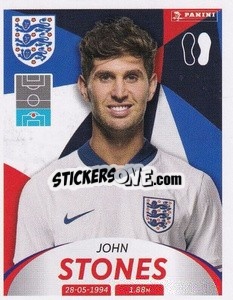 Sticker John Stones - Deutschland 2024 & die Bestern aus Europa
 n. 218 - Panini