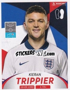 Sticker Kieran Trippier - Deutschland 2024 & die Bestern aus Europa
 n. 219 - Panini