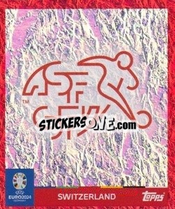 Sticker Emblem - UEFA Euro 2024. Swiss Edition n. SUI1 - Panini