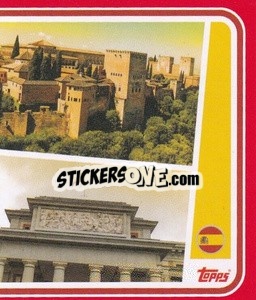Sticker Spain Landmark - UEFA Euro 2024. Swiss Edition n. ESP-P2 - Panini