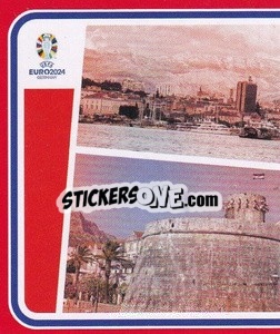 Sticker Croatia Landmark - UEFA Euro 2024. Swiss Edition n. CRO-P1 - Panini