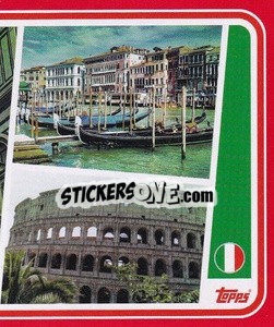 Sticker Italy Landmark - UEFA Euro 2024. Swiss Edition n. ITA-P2 - Panini