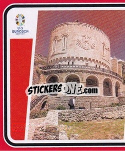Sticker Albania Landmark - UEFA Euro 2024. Swiss Edition n. ALB-P1 - Panini