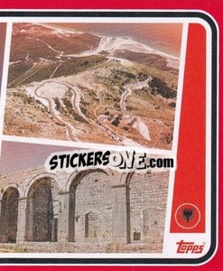 Sticker Albania Landmark - UEFA Euro 2024. Swiss Edition n. ALB-P2 - Panini