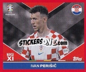 Sticker Ivan Perišić - UEFA Euro 2024. Swiss Edition n. CRO-TOP2 - Panini