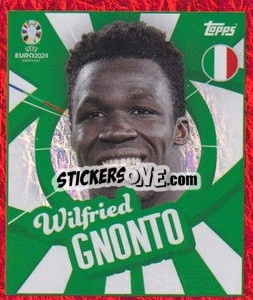 Sticker Wilfried Gnonto - UEFA Euro 2024. Swiss Edition n. ITA-PTW - Panini