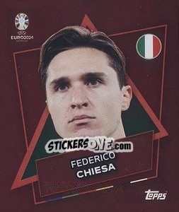 Sticker Federico Chiesa - UEFA Euro 2024. Swiss Edition n. ITA-SP - Panini