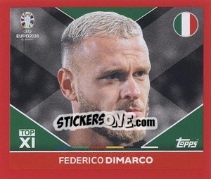 Sticker Federico Dimarco - UEFA Euro 2024. Swiss Edition n. ITA-TOP2 - Panini