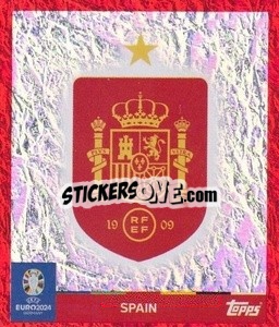 Sticker Emblem - UEFA Euro 2024. Swiss Edition n. ESP1 - Panini