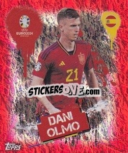 Sticker Dani Olmo - UEFA Euro 2024. Swiss Edition n. ESP3 - Panini