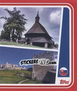 Sticker Slovakia Landmark - UEFA Euro 2024. Swiss Edition n. SVK-P2 - Panini