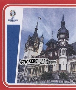 Sticker Romania Landmark - UEFA Euro 2024. Swiss Edition n. ROM-P1 - Panini