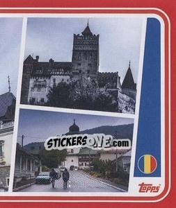 Sticker Romania Landmark - UEFA Euro 2024. Swiss Edition n. ROM-P2 - Panini