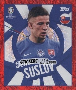 Sticker Tomáš Suslov - UEFA Euro 2024. Swiss Edition n. SVK-PTW - Panini