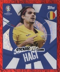 Sticker Ianis Hagi - UEFA Euro 2024. Swiss Edition n. ROM-PTW - Panini