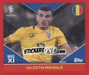 Sticker Valentin Mihăilă - UEFA Euro 2024. Swiss Edition n. ROM-TOP1 - Panini