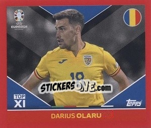 Sticker Darius Olaru - UEFA Euro 2024. Swiss Edition n. ROM-TOP2 - Panini