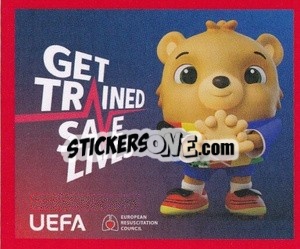 Sticker Corporate Sticker - UEFA Euro 2024. Swiss Edition n. UEFA3 - Panini