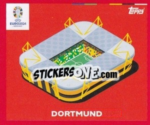 Sticker Dortmund - UEFA Euro 2024. Swiss Edition n. EURO3 - Panini