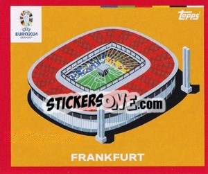 Sticker Frankfurt - UEFA Euro 2024. Swiss Edition n. EURO5 - Panini