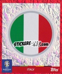 Sticker Emblem - UEFA Euro 2024. Swiss Edition n. ITA1 - Panini