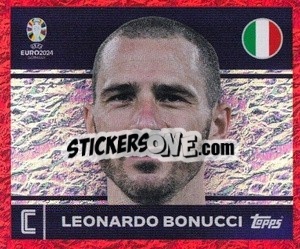 Sticker Leonardo Bonucci - UEFA Euro 2024. Swiss Edition n. ITA2 - Panini