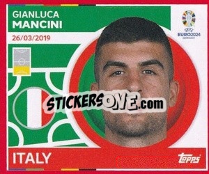 Sticker Gianluca Mancini - UEFA Euro 2024. Swiss Edition n. ITA11 - Panini