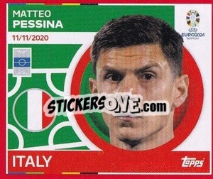 Sticker Matteo Pessina - UEFA Euro 2024. Swiss Edition n. ITA14 - Panini