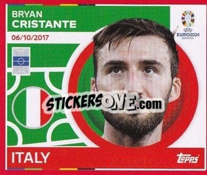 Sticker Bryan Cristante - UEFA Euro 2024. Swiss Edition n. ITA17 - Panini