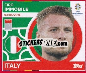 Sticker Ciro Immobile - UEFA Euro 2024. Swiss Edition n. ITA20 - Panini