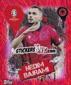 Sticker Nedim Bajrami - UEFA Euro 2024. Swiss Edition n. ALB3 - Panini
