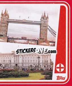 Sticker England Landmark - UEFA Euro 2024. Swiss Edition n. ENG-P2 - Panini