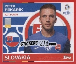 Sticker Peter Pekarik - UEFA Euro 2024. Swiss Edition n. SVK5 - Panini