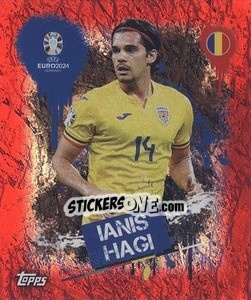 Sticker Ianis Hagi - UEFA Euro 2024. Swiss Edition n. ROM3 - Panini