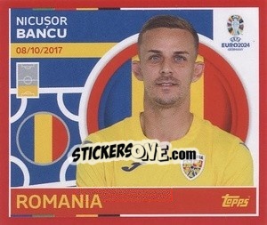 Sticker Nicușor Bancu - UEFA Euro 2024. Swiss Edition n. ROM9 - Panini