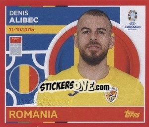 Sticker Denis Alibec - UEFA Euro 2024. Swiss Edition n. ROM19 - Panini