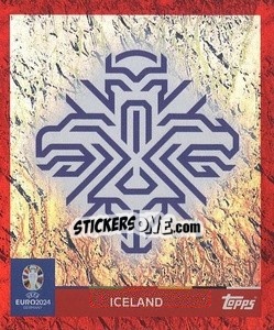 Cromo Emblem - UEFA Euro 2024. Swiss Edition n. ICE1 - Panini