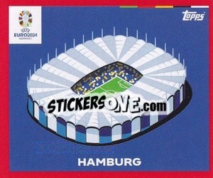 Sticker Hamburg - UEFA Euro 2024. Swiss Edition n. EURO7 - Panini