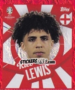 Sticker Rico Lewis - UEFA Euro 2024. Swiss Edition n. ENG-PTW - Panini