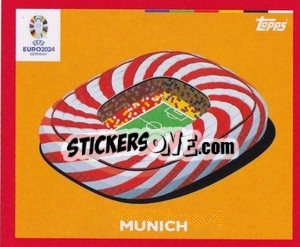 Sticker München - UEFA Euro 2024. Swiss Edition n. EURO9 - Panini