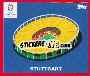 Sticker Stuttgart - UEFA Euro 2024. Swiss Edition n. EURO10 - Panini