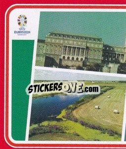 Sticker Hungary Landmark - UEFA Euro 2024. Swiss Edition n. HUN-P1 - Panini