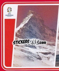 Sticker Switzerland Landmark - UEFA Euro 2024. Swiss Edition n. SUI-P1 - Panini