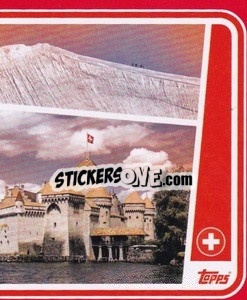 Sticker Switzerland Landmark - UEFA Euro 2024. Swiss Edition n. SUI-P2 - Panini