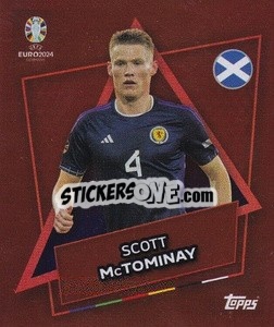 Sticker Scott McTominay - UEFA Euro 2024. Swiss Edition n. SCO-SP - Panini