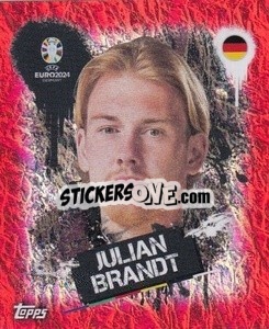 Sticker Julian Brandt - UEFA Euro 2024. Swiss Edition n. GER3 - Panini