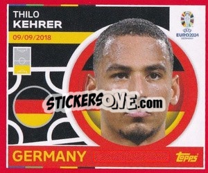 Sticker Thilo Kehrer - UEFA Euro 2024. Swiss Edition n. GER4 - Panini