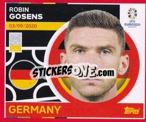 Sticker Robin Gosens - UEFA Euro 2024. Swiss Edition n. GER8 - Panini